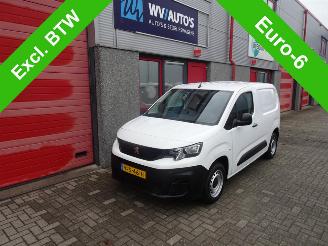 ojeté vozy dodávky Peugeot Partner 1.5 BlueHDI Pro 3 zits airco 90159 km !!! 2020/4