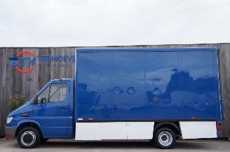 Schadeauto Mercedes Sprinter 412D Koffer Laadklep Wooncabine WC Douche Koelkast Droger Wasmaschine 1998/6