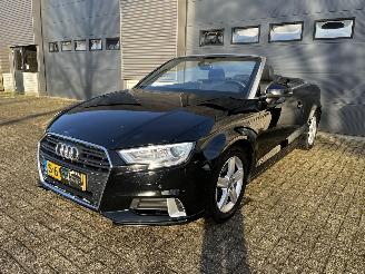 Schadeauto Audi A3 1.5i CABRIO / AUTOMAAT / LEER / NAVI / CRUISE 2018/10