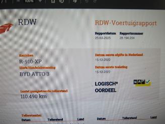 BYD Atto 3 Design 60 Suv  12-2022  Elektrisch Suv Leer camera [ auto loopt en rijd picture 7