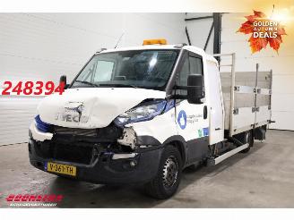 danneggiata veicoli commerciali Iveco Daily 35S14 CNG Hi-Matic Pritsche Dhollandia Clima Cruise Camera 125.553 2018/11