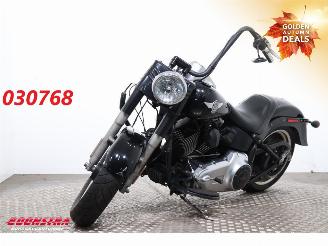 dommages motocyclettes  Harley-Davidson  FLSTFB Fat Boy Vance & Hines BY 2013 2013/1