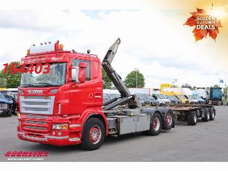 danneggiata veicoli industriali Scania R R480 Joab + Kelberg 6X2 Anhänger 2007/4