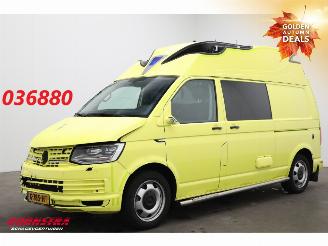 Schade bestelwagen Volkswagen Transporter 2.0 TDI 205 PK DSG RTW Ambulance LED Leder Cruise PDC 2019/10