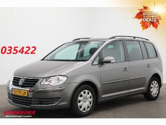 krockskadad bil auto Volkswagen Touran 1.4 TSI Optive Clima Cruise AHK 180.499 km! 2007/2