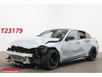 krockskadad bil auto BMW M3 Competition xDrive HUD Carbon H/K Memory Camera Ventilatie SHZ 10.551 km! 2024/5