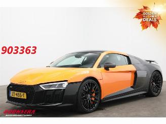 Damaged car Audi R8 Plus 5.2 FSI quattro Carbon Keramik Laser B&O Camera Akrapovic 2017/3
