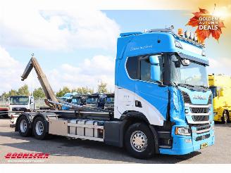 Scania R R500 6X2 Retarder VDL Haakarm Standclima Leder Navi Camera picture 40