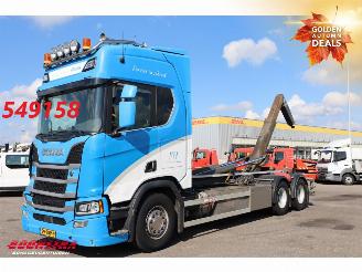 danneggiata veicoli industriali Scania R R500 6X2 Retarder VDL Haakarm Standclima Leder Navi Camera 2019/4