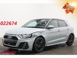 uszkodzony samochody osobowe Audi A1 Sportback 25 TFSI S-Line LED Airco Cruise SHZ 17.301 km! 2023/11