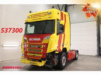 danneggiata veicoli industriali Scania R R520 V8 Alcoa Leder Standairco 2019/3