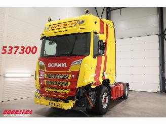 danneggiata veicoli industriali Scania R R520 V8 Alcoa Leder Standairco 2019/3