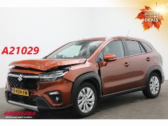 uszkodzony samochody osobowe Suzuki S-Cross 1.4 Boosterjet Select Smart Hybrid ACC Navi Clima Camera SHZ AHK 2022/3