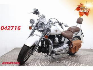 damaged motor cycles Harley-Davidson  FLSTF Fat Boy Vance Hines LED 2002/1