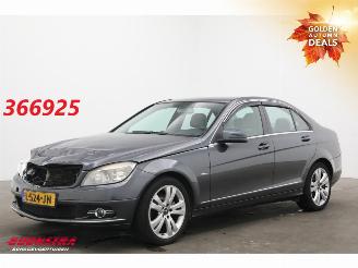 skadebil auto Mercedes C-klasse 220 CDI Aut. BlueEff. Leder Navi Clima Cruise PDC Euro 5 2009/7