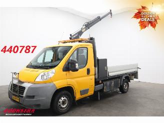 danneggiata veicoli commerciali Fiat Ducato 2.3 MultiJet Hiab 017T Airco AHK 2008/10