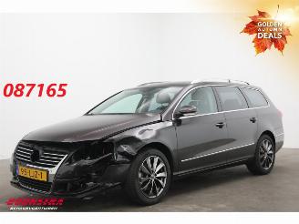 krockskadad bil auto Volkswagen Passat 1.4 TSI Highline 1e Eig.! Navi Clima Cruise LMV SHZ BlueM 2010/5