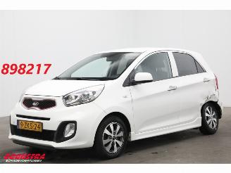 uszkodzony samochody osobowe Kia Picanto 1.0 CVVT Plus Pack Leder Clima 35.921 km! 2015/2