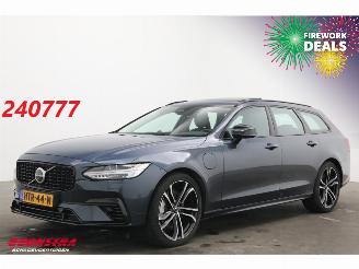 Schadeauto Volvo V-90 T8 Plug-in hybrid AWD Ultra Dark Pano LED ACC B&W 360° Memory AHK 2025/7