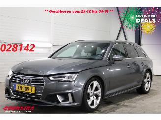 Damaged car Audi A4 Avant 40 TFSI Sport S-Line LED Navi Clima Cruise SHZ PDC 2019/1