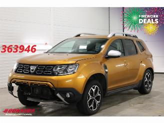 skadebil auto Dacia Duster 1.3 TCe Prestige Leder Navi Clima Cruise Camera SHZ PDC 2020/3
