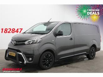 skadebil bedrijf Toyota Proace 2.0 D-4D Aut. 177 PK Black Line Long Leder Navi Clima Cruise PDC AHK 2020/8