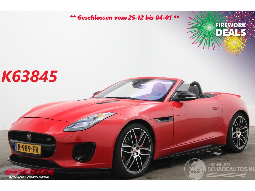 Jaguar F-type 2.0T Chequered Flag Meridian Memory Leder LED Apple Camera LRHZ SHZ