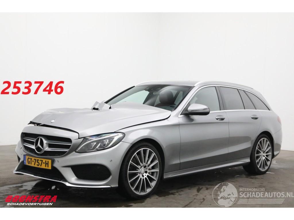Mercedes C-klasse Estate 300 CDI HYBRID Prestige AMG LED Leder Burmester SHZ PDC
