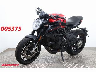 Vaurioauto  motor cycles MV Agusta  Dragster 800 Brutale 800 Rosso ABS LED 12.322 km! 2020/6