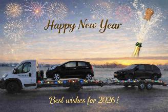 skadebil auto Alpine  Happy New Year 2026/1