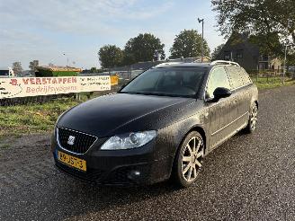 uszkodzony samochody osobowe Seat Exeo ST 2.0 TDI 105 KW leer, navigatie, airco enz 2009/9