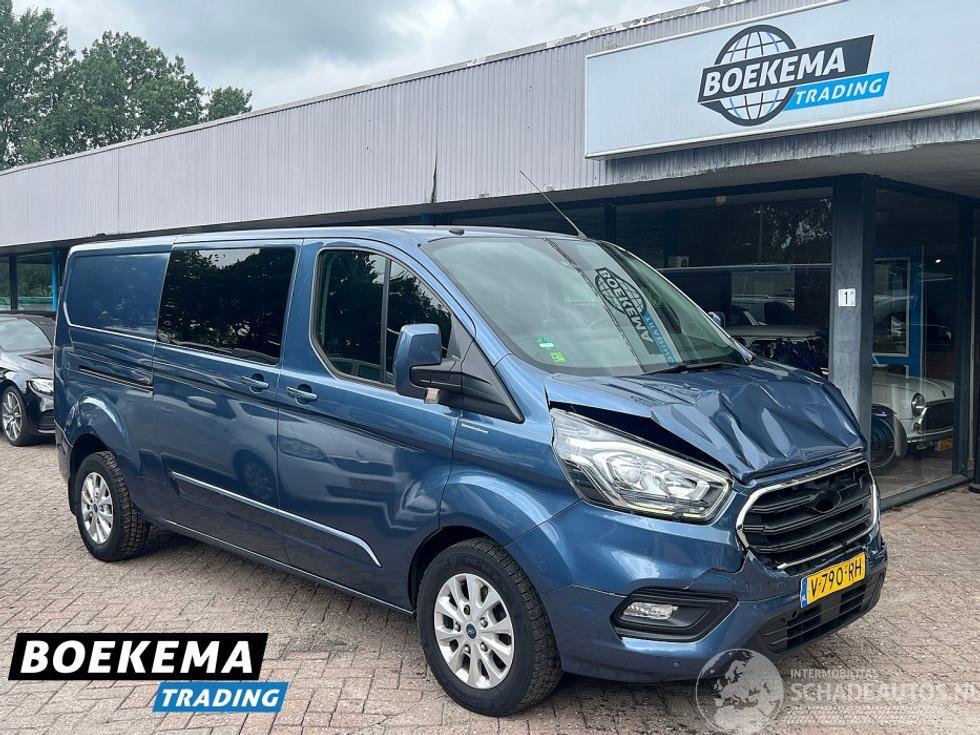 Ford Transit Custom 320 2.0 TDCI L2 Limited DC 5-Persoons Clima Camera 2x Schuif