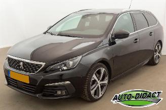 Schadeauto Peugeot 308 1.2 PureTech GT Automaat Clima Camera Navi Blue Lease 2021/6