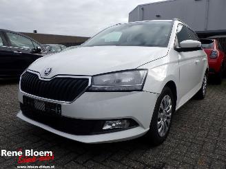 uszkodzony samochody osobowe Skoda Fabia Combi 1.0 TSI Ambition Navi 95pk 2022/10