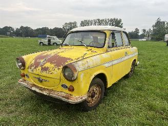 damaged passenger cars Trabant Coupé P50 TYPE 600 OPKNAPPER / RESTAURATIE PROJECT, UNIEKE AUTO 1960/5