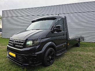 Voiture accidenté Volkswagen Crafter Oprijwagen 1413KG-Laadvermogen (Hulp)Luchtvering Led CruiseControle CarPlay Voorruitverw. Trekhaak Lier EURO6 2017/10