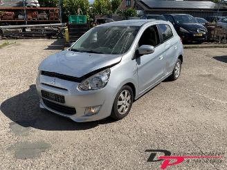 Uttjänta bilar auto Mitsubishi Space-star Space Star (A0), Hatchback, 2012 1.0 12V 2016/2
