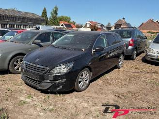 Autoverwertung Peugeot 308 308 SW (L4/L9/LC/LJ/LR), Combi 5-drs, 2014 / 2021 1.6 BlueHDi 120 2015/10