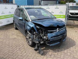 Salvage car Citroën C4-picasso C4 Picasso (3D/3E), MPV, 2013 / 2018 1.6 e-HDi 115 2014/8