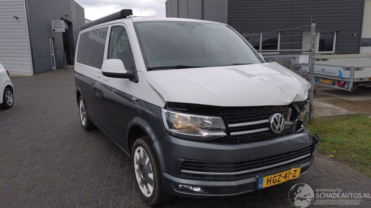 Volkswagen  Transporter 2.0 TDI 150 pk DSG Camper hefdak Luifel Leer Stoelverw Mooi!
