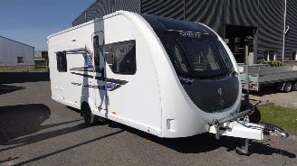 krockskadad bil caravan Swift  Sprite Mondial 470 Mover Fietsenrek 1 keer gebruitk! 2025/11