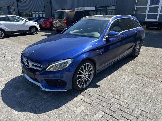 krockskadad bil auto Mercedes C-klasse 350e Hybrid 2017 2017/1