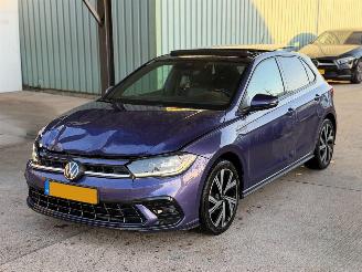 krockskadad bil auto Volkswagen Polo 1.0 TSI R LINE DSG PANO IQ LED 2021/9