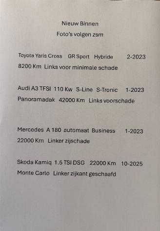 Schadeauto Toyota Yaris Cross GR-Sport  Hybride 2023/2