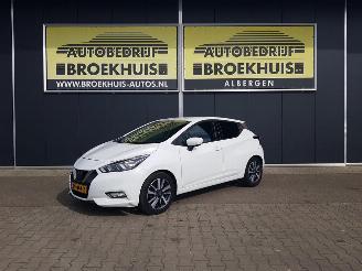 damaged passenger cars Nissan Micra 0.9 IG-T N-Connecta 2018/6