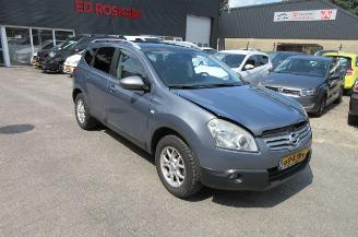 krockskadad bil auto Nissan Qashqai+2 1.6 OPTIMA PANO 2009/12