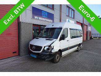 Voiture accidenté Mercedes Sprinter 314 2.2 CDI 366 9 pers rolstoel lift automaat airco 2016/11