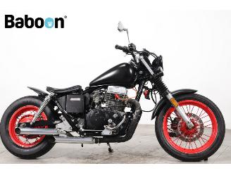 škoda motocykly Honda CMX 450 Rebel 1989/3