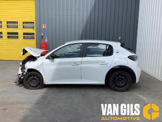 Salvage car Peugeot 208 208 II (UB/UH/UP), Hatchback 5-drs, 2019 e-208 50 kWh 2022/6