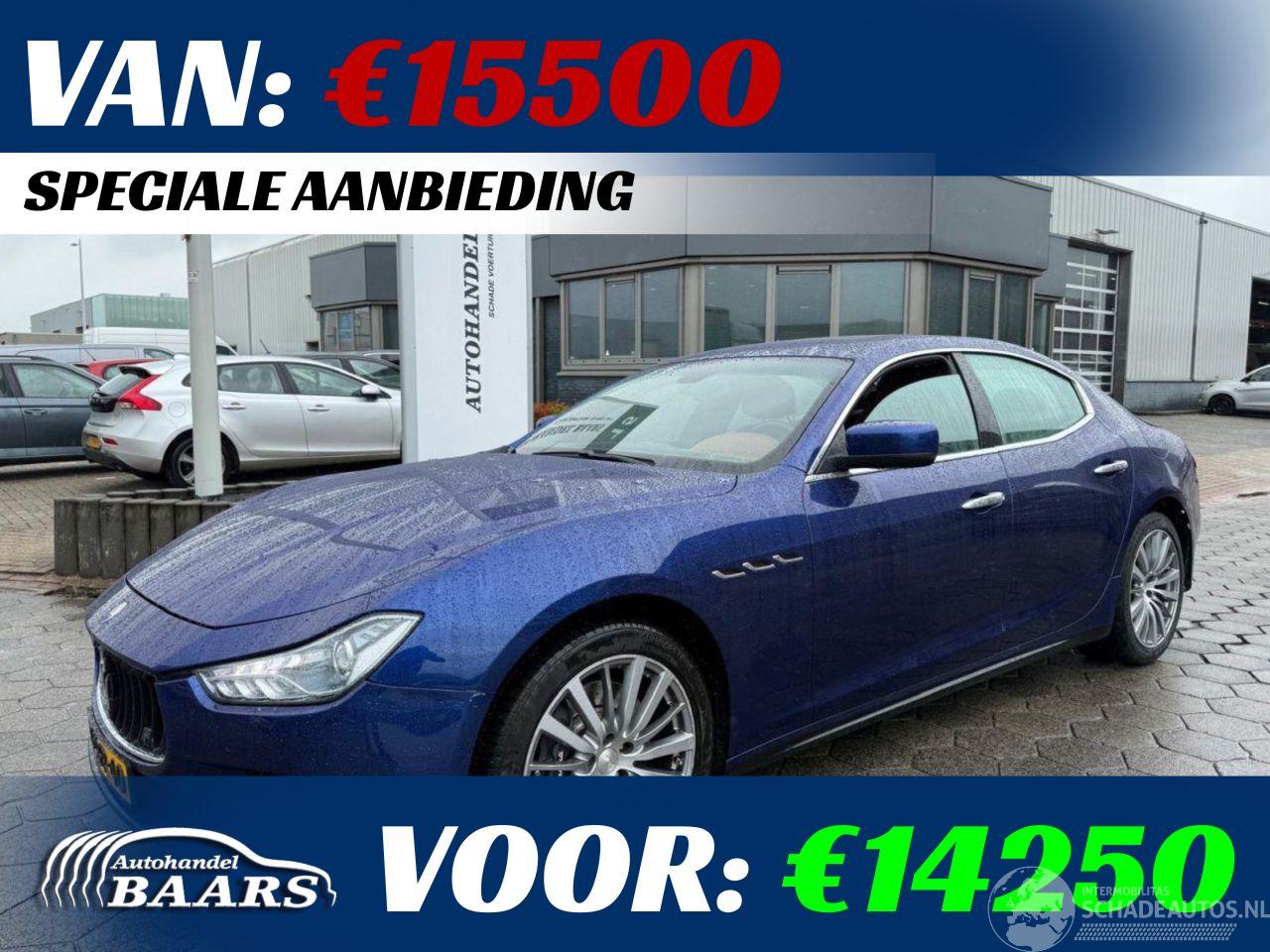 Maserati Ghibli Ghibli 3.0 AUTOMAAT Origineel nederlands 1 eigenaar